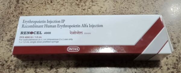 EPO – Erythropoietin Alfa (Renocel 4000)